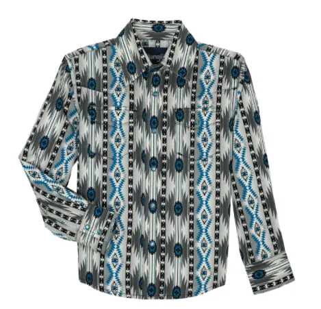 112359438 - Boys Checotah Long Sleeve Shirt - Multi