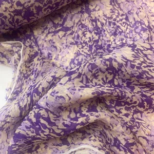 1m Purple haze Crinkle Viscose Georgette