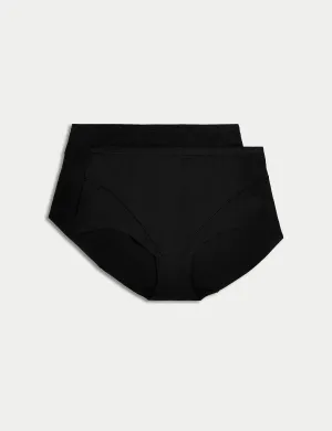 2 pcs. Light Control briefs without VPL Marks & Spencer, black