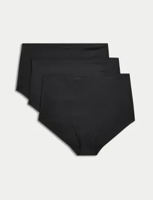 3 pcs. Flexifit No VPL High Waist Body Shorts, Black