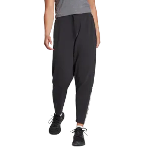 Adidas Train Essentials Regular-Fit Cotton Training Pants - Womens - Black