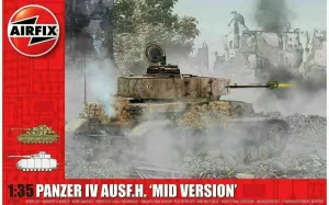 Airfix 1:35 Panzer Iv Ausf.H. 'Mid Version' Model Kit