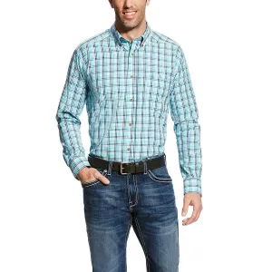 Ariat Men's Pro Series Gregory Fitted Shirt, Multi, Large