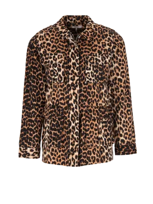 camberwell leopard-print jacket