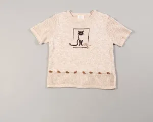 Cat and Yarn-Medium Christmas Sweater