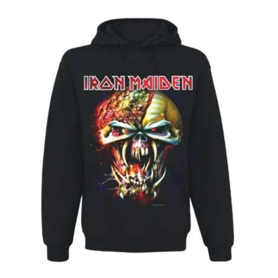 CLEARANCE - Hoodie - Iron Maiden - Final Frontier Big Head - Pullover