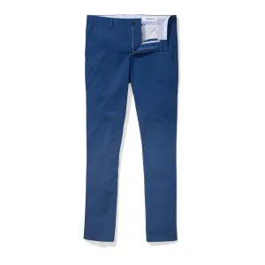 Cortland (Slim) - Estate Blue Supima Stretch Twill Chinos