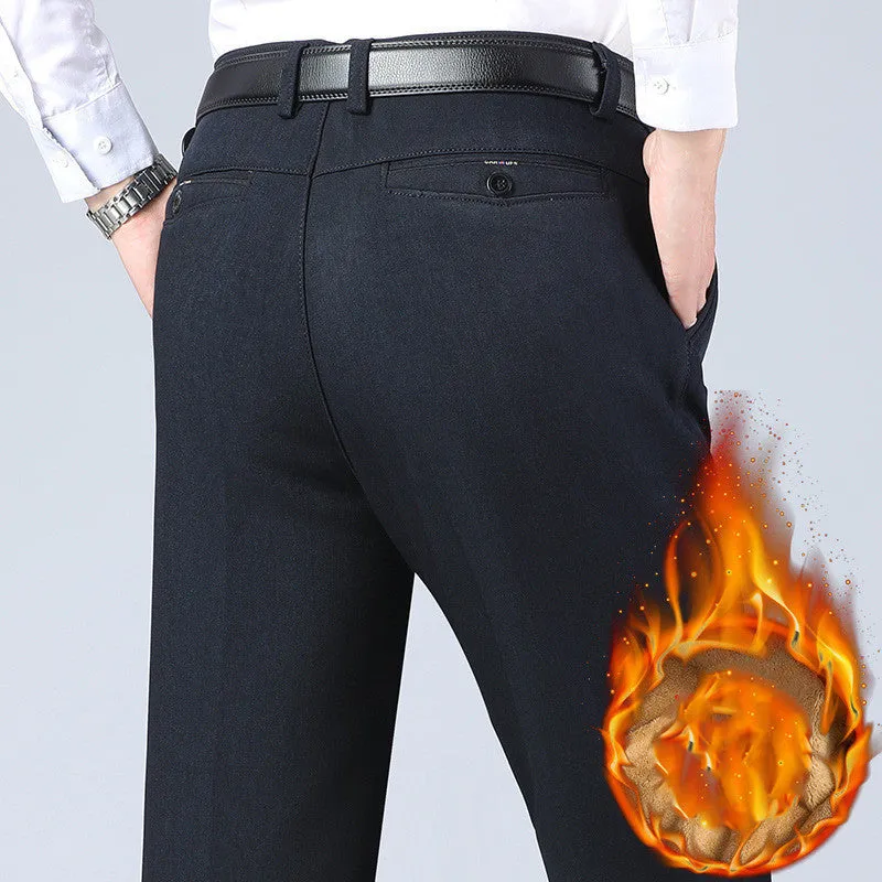 Dress pants lamb down casual pants