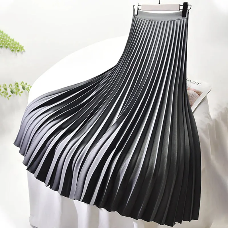 Flattering Elastic Accordion Style Skirts