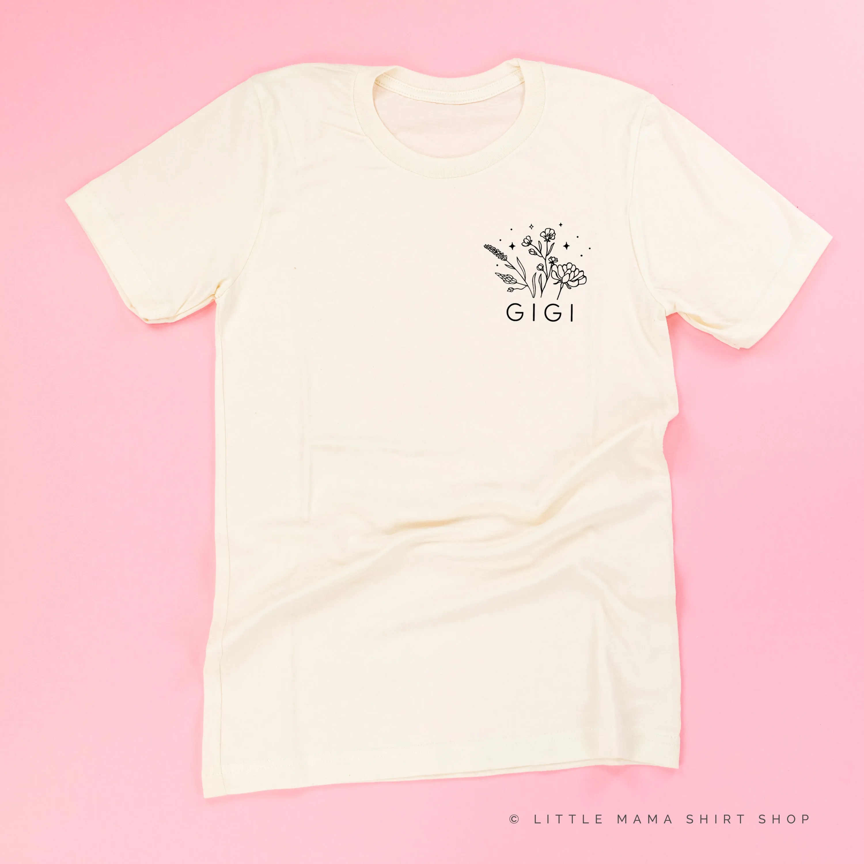 GIGI - Bouquet - Pocket Size ﻿- Unisex Tee