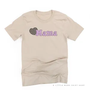 HEART CHECKERS - MAMA - Unisex Tee