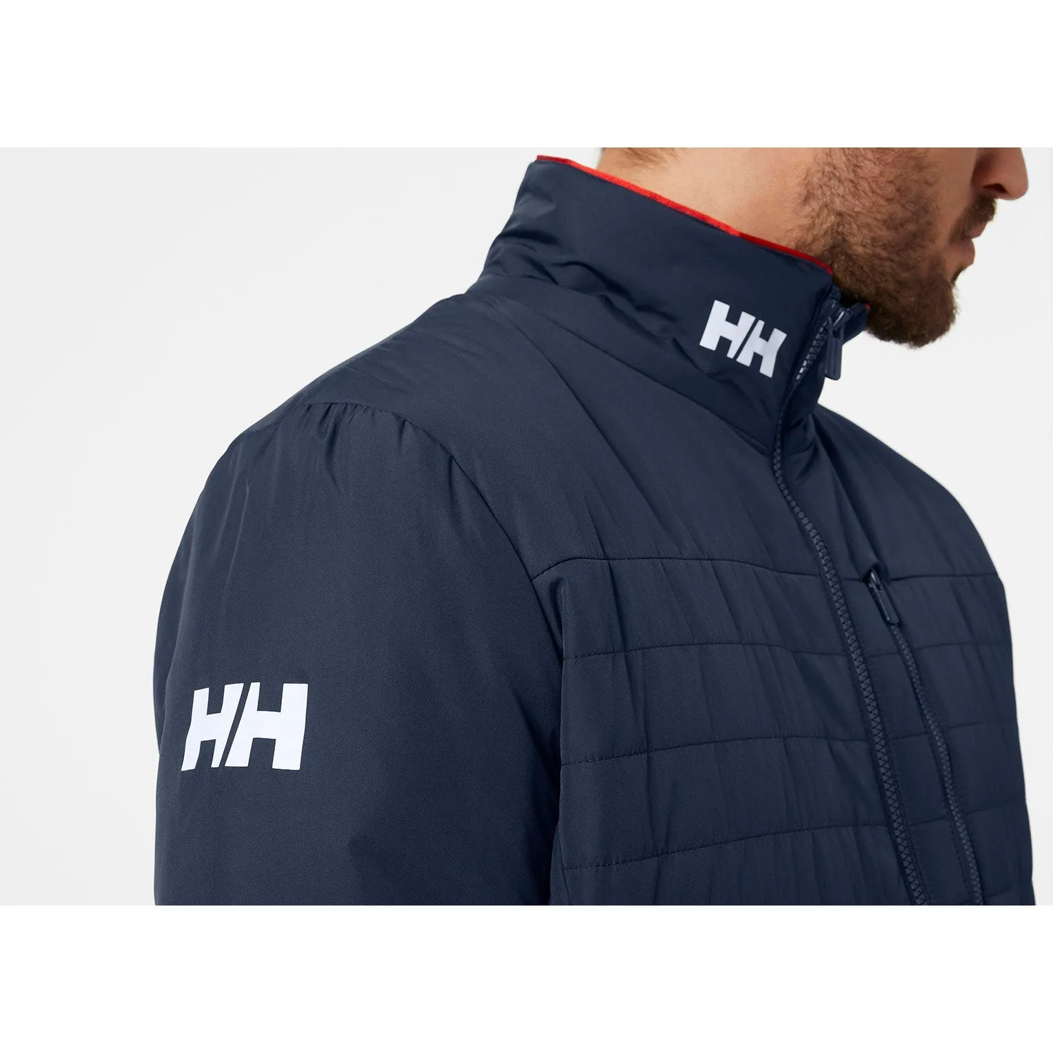 High-Performance Navy Helly Hansen Crew Insulator Jacket 2.0