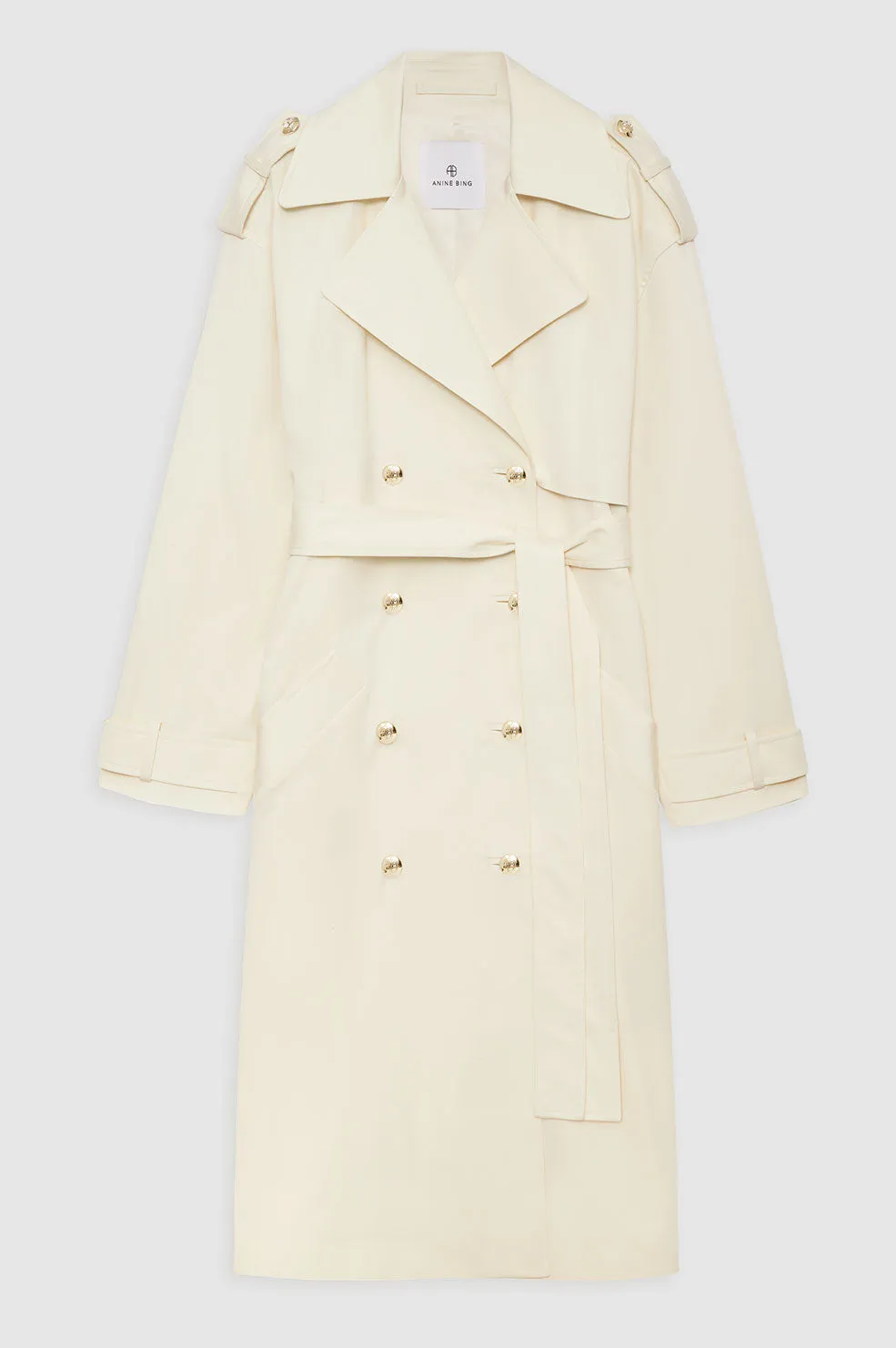 Layton Trench - Cream