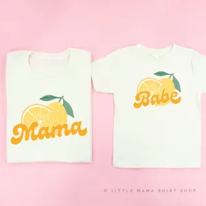 Lemon - Mama/Babe - Set of 2 Matching Shirts