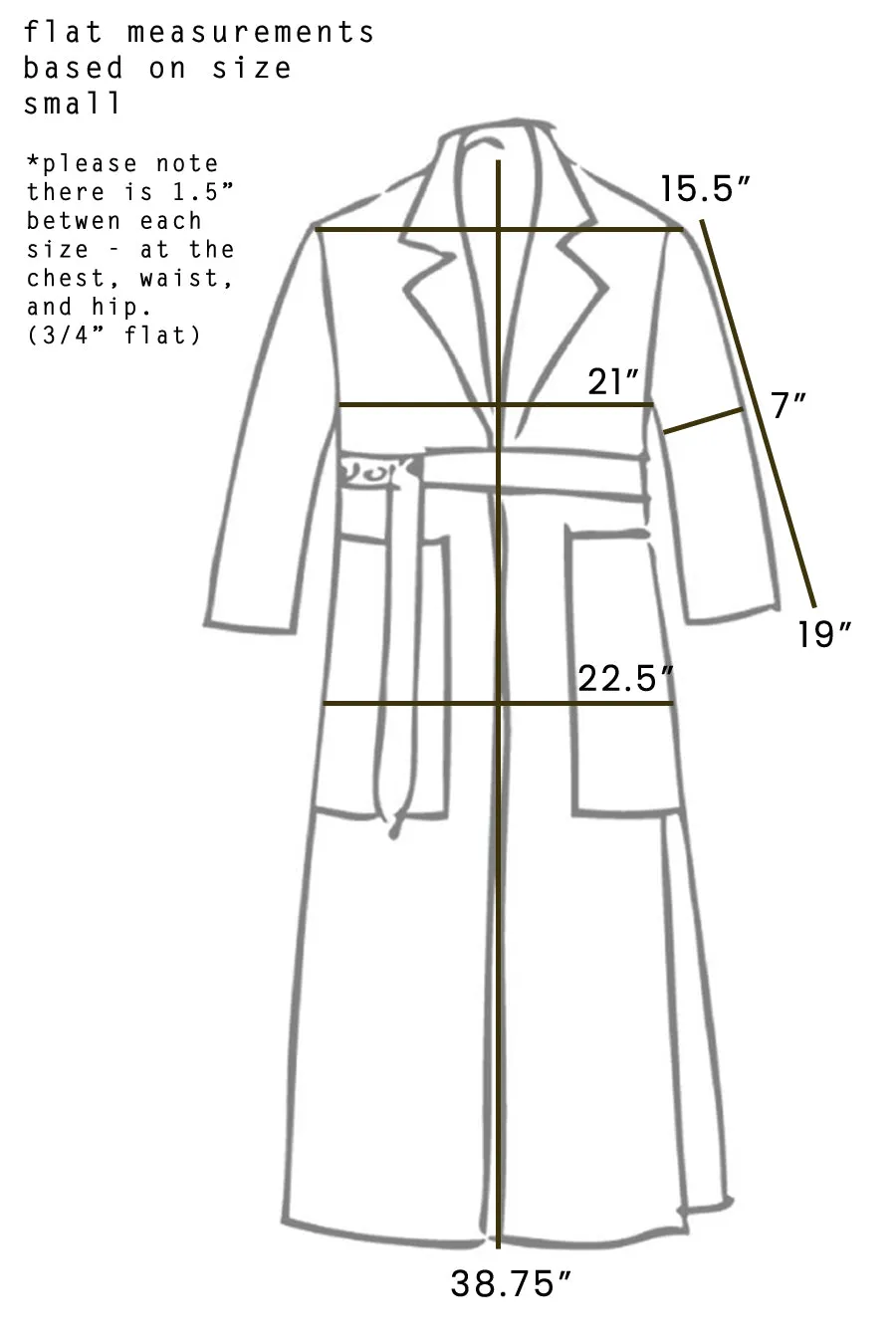 Linen Singe Coat - by Owen