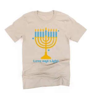 Love And Light - Hanukkah - Unisex Tee