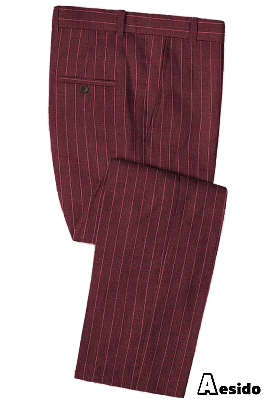 Men's Business Casual Striped Pants