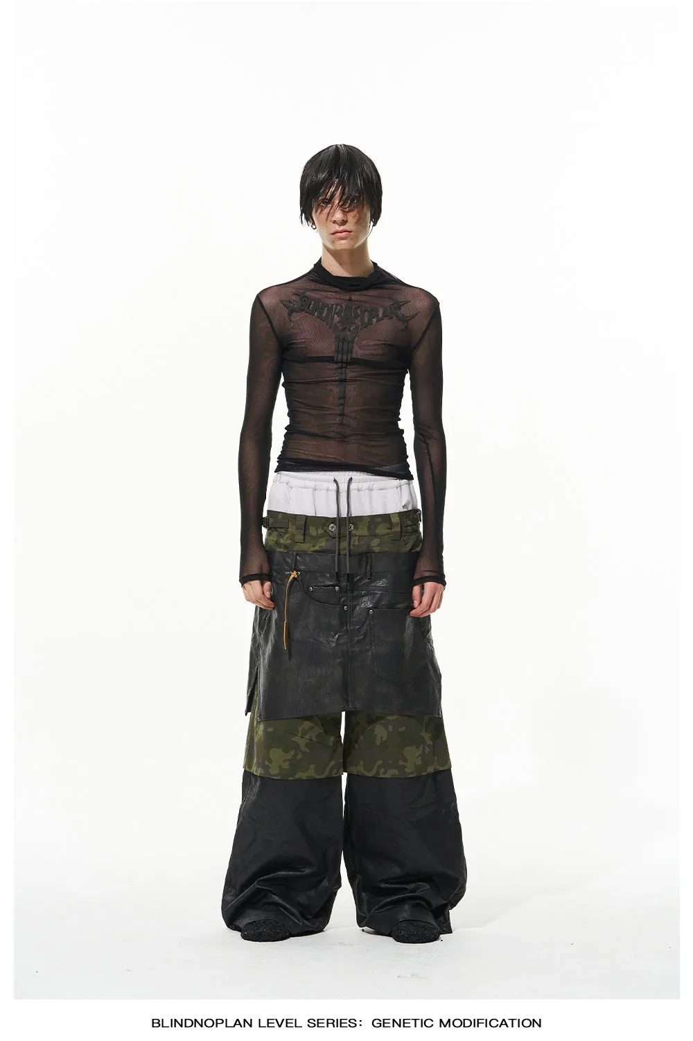 Multi-layer Waist Casual Pants