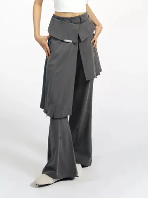 Multiwear Draped Casual Pants