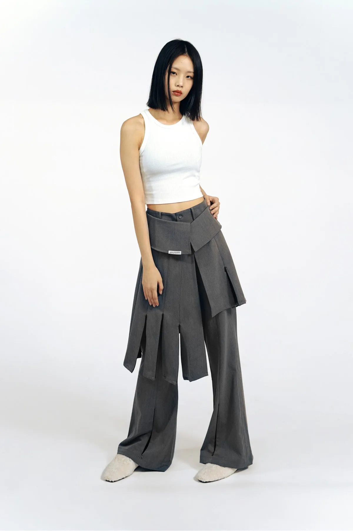 Multiwear Draped Casual Pants