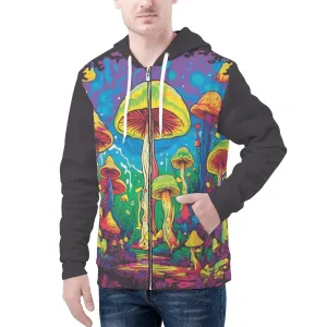 Mushroom Madness Unisex Classic Zip Hoodie