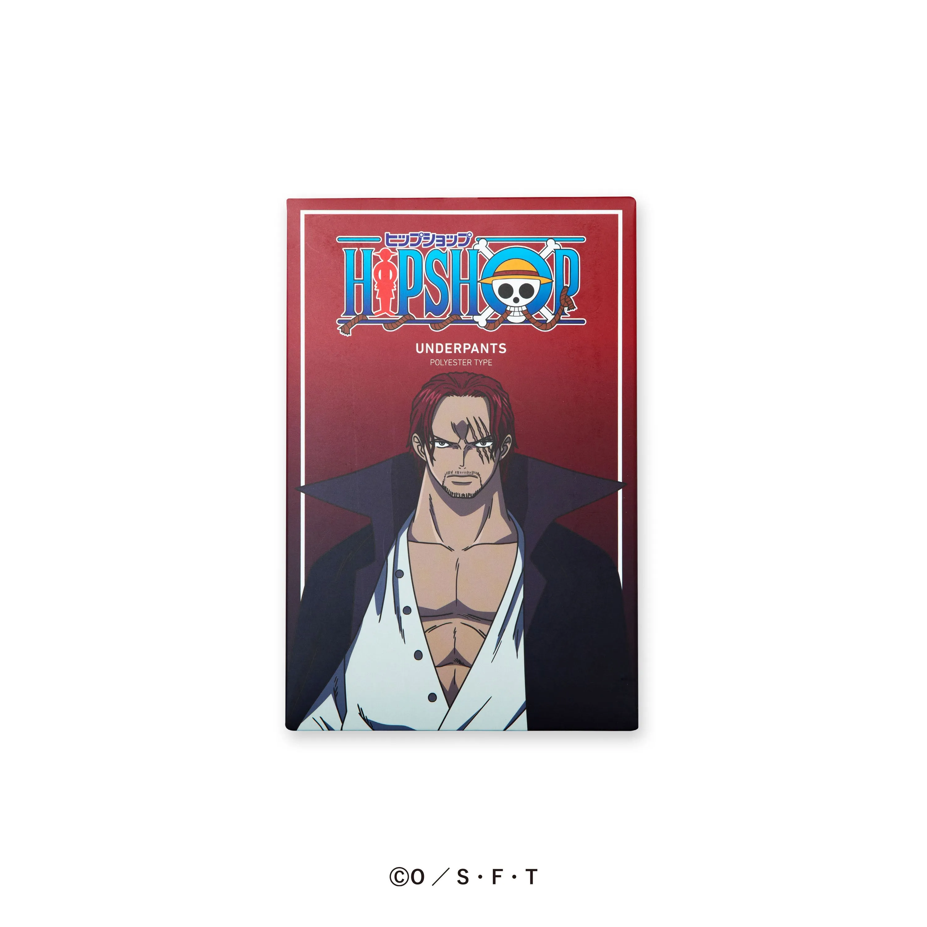 ＜ONE PIECE＞No.057 SHANKS/シャンクス ワンピース アンダーパンツ メンズ/レディース/ユニセックス ポリエステルタイプ ボクサーパンツ