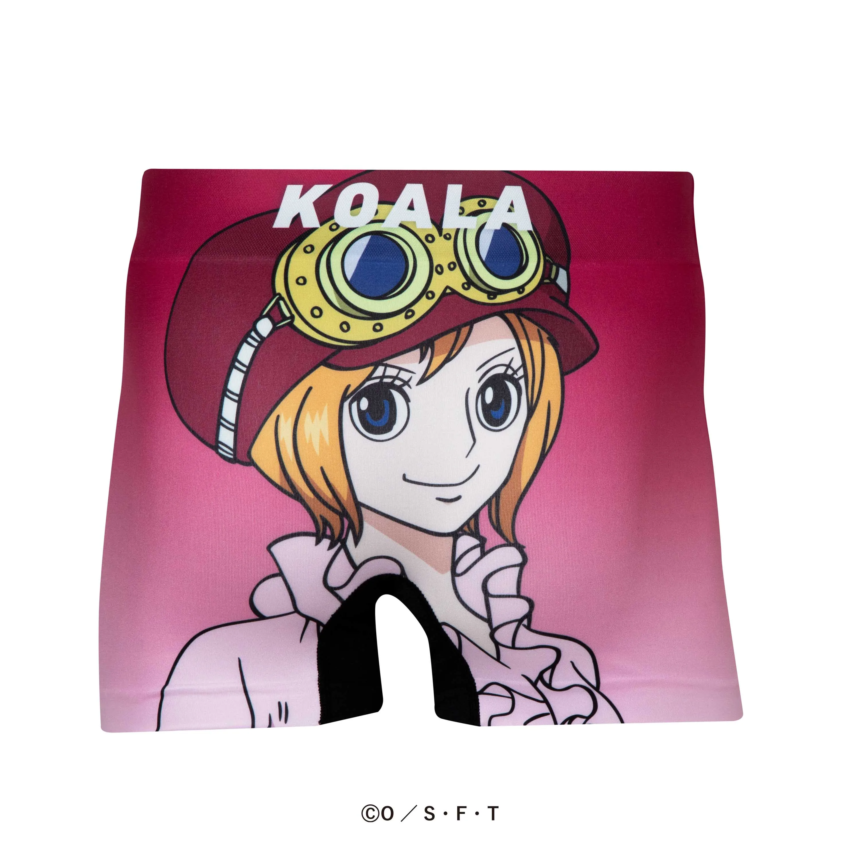 One Piece No.074 Koala Polyester Boxer Shorts - Mens/Womens/Unisex Underwear