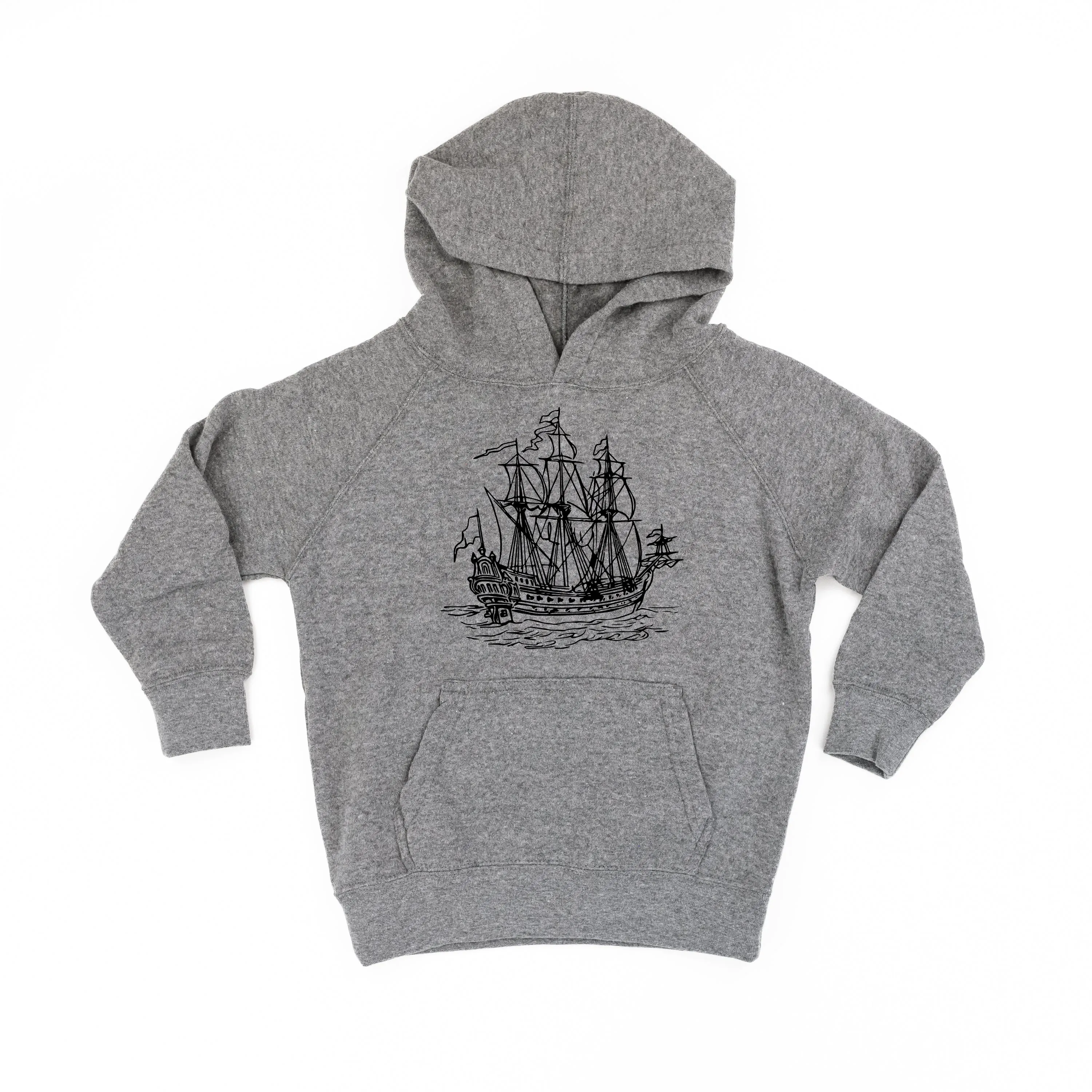 PIRATE SHIP - Minimalist Design - Child Hoodie