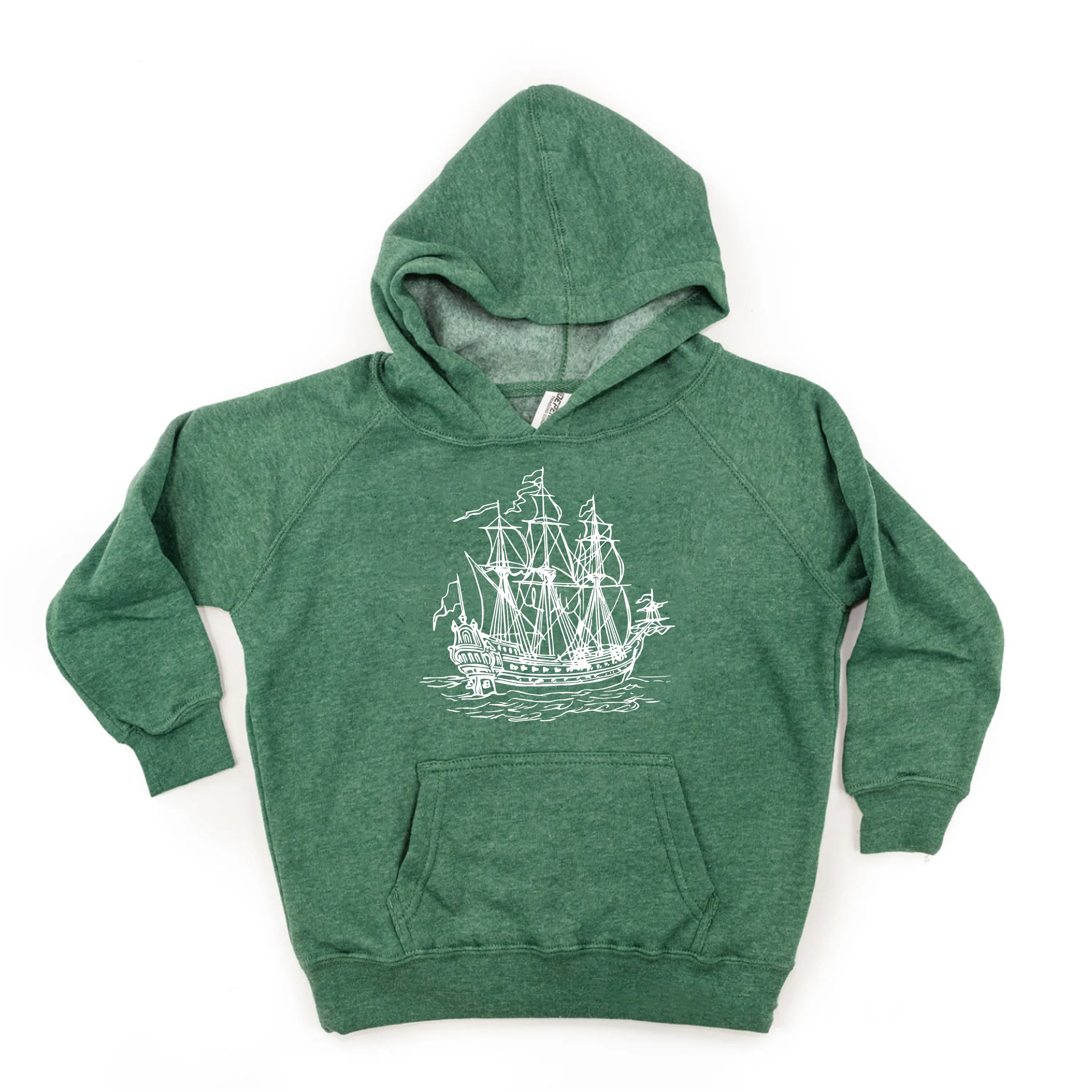 PIRATE SHIP - Minimalist Design - Child Hoodie