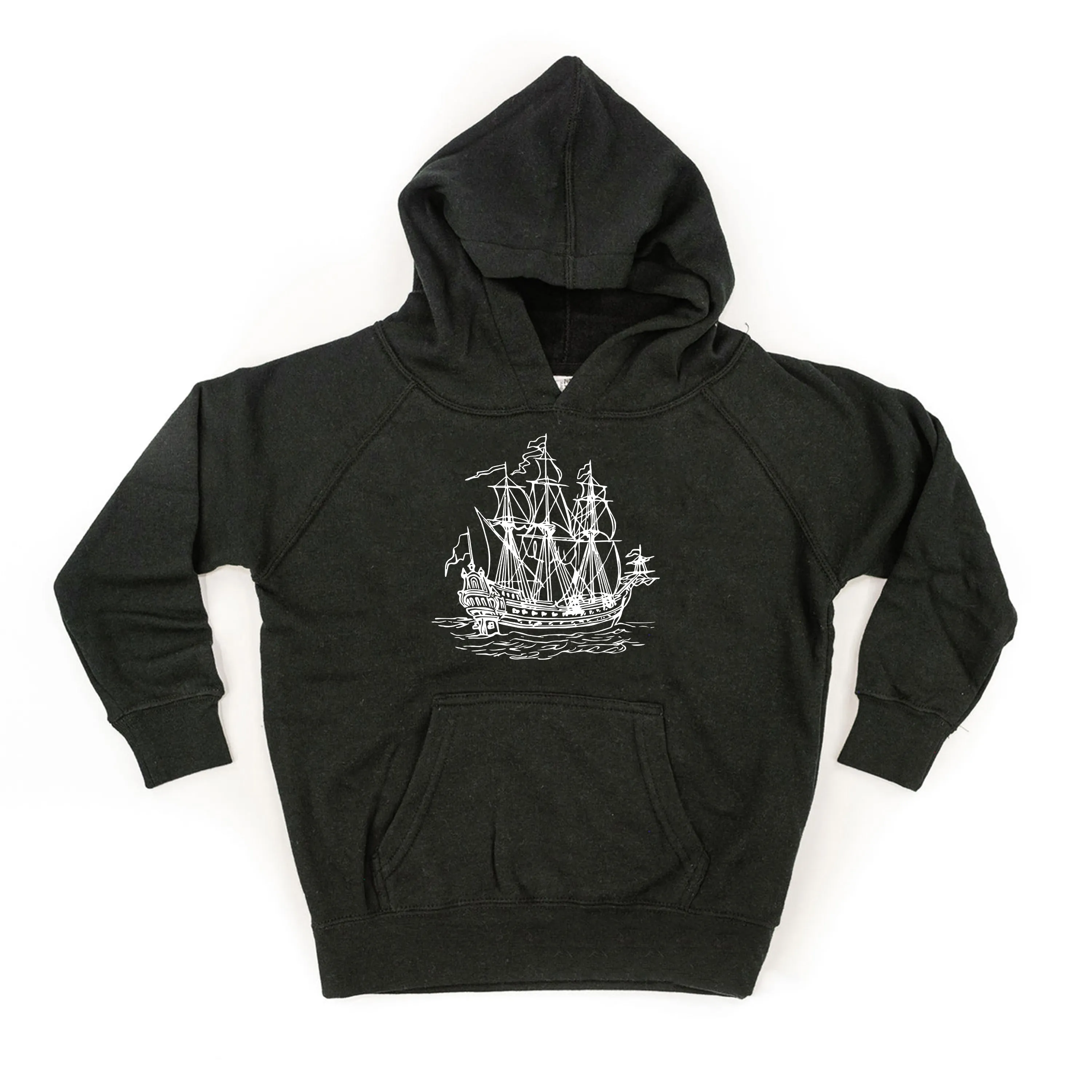 PIRATE SHIP - Minimalist Design - Child Hoodie