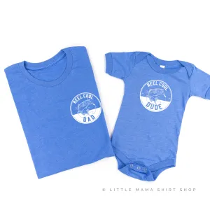 Reel Cool Dad / Dude - Set of 2 Shirts