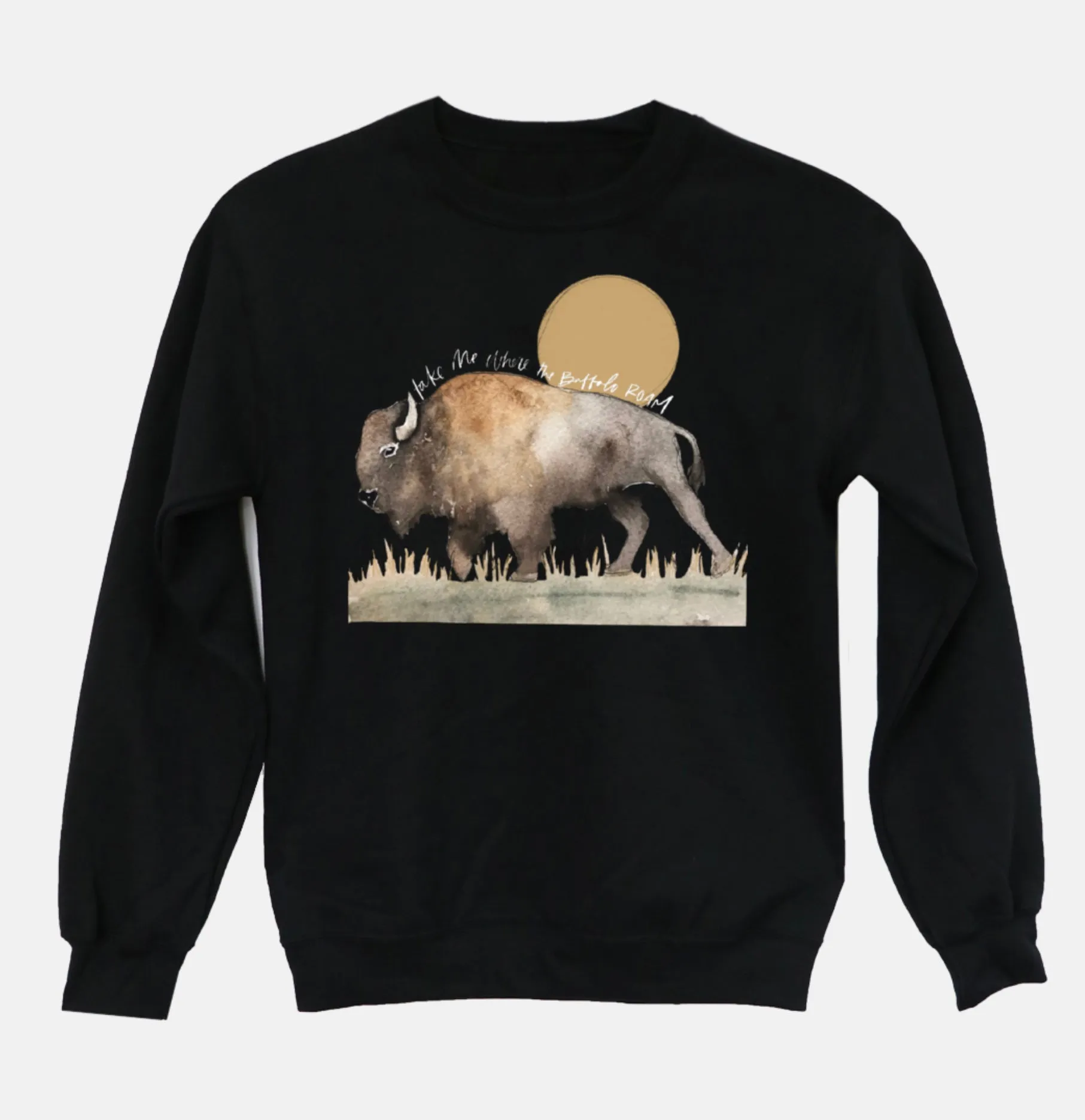 Roam Buffalo Hoodies / Sweatshirt