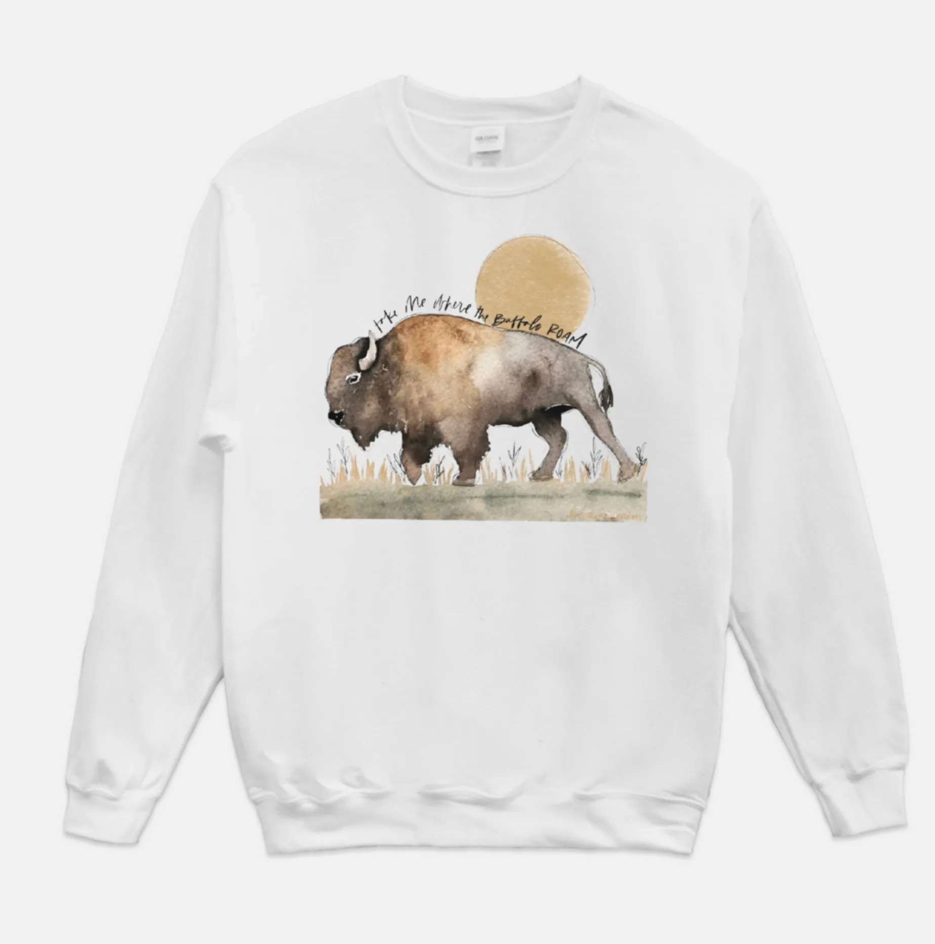 Roam Buffalo Hoodies / Sweatshirt