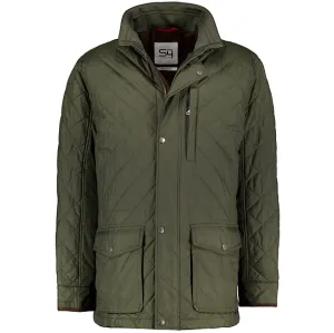 S4 Quilted Water Repellent Jacket, Green