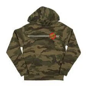 Santa Cruz Classic Dot P/O Sweater Forest Camo