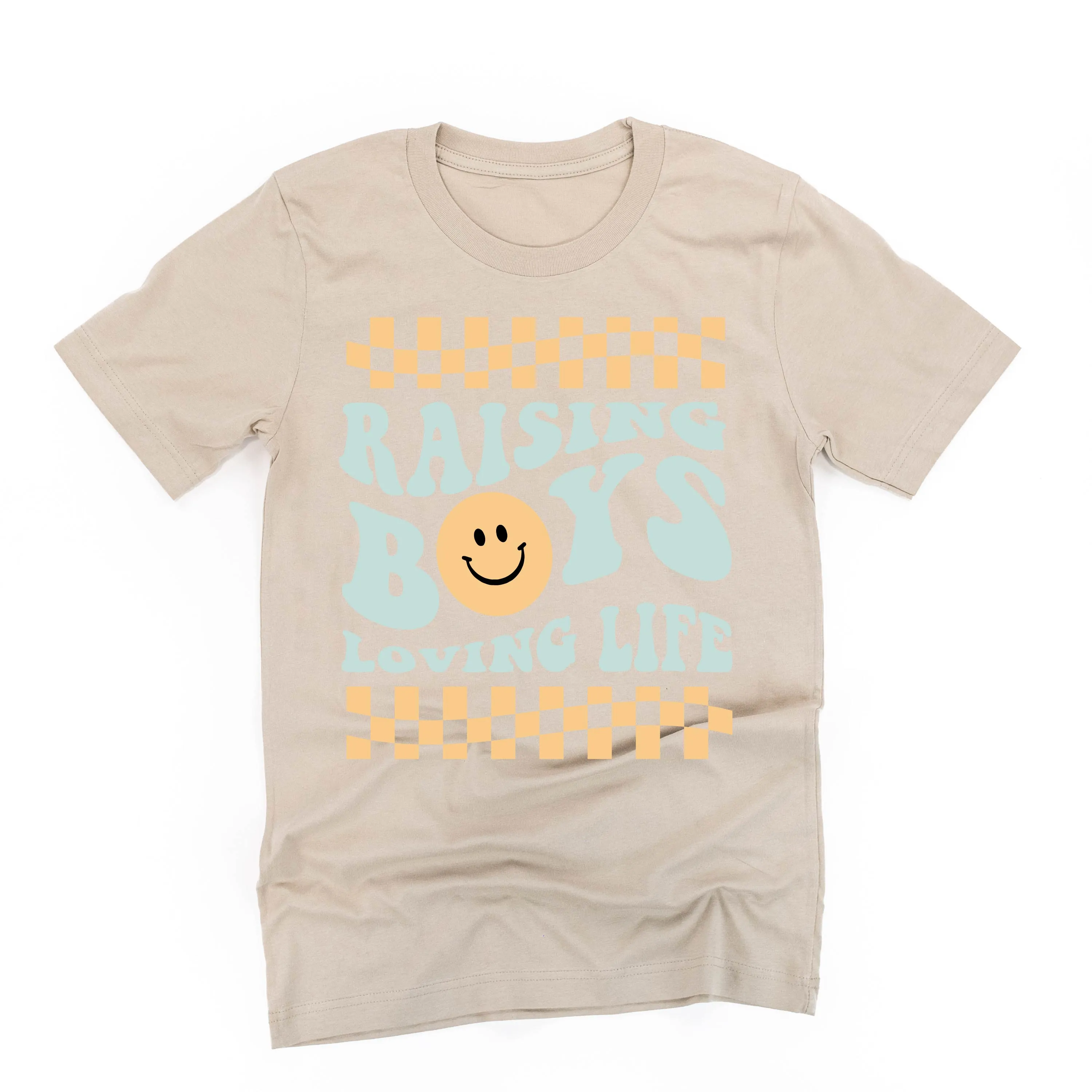 THE RETRO EDIT - Raising Boys Loving Life - Unisex Tee