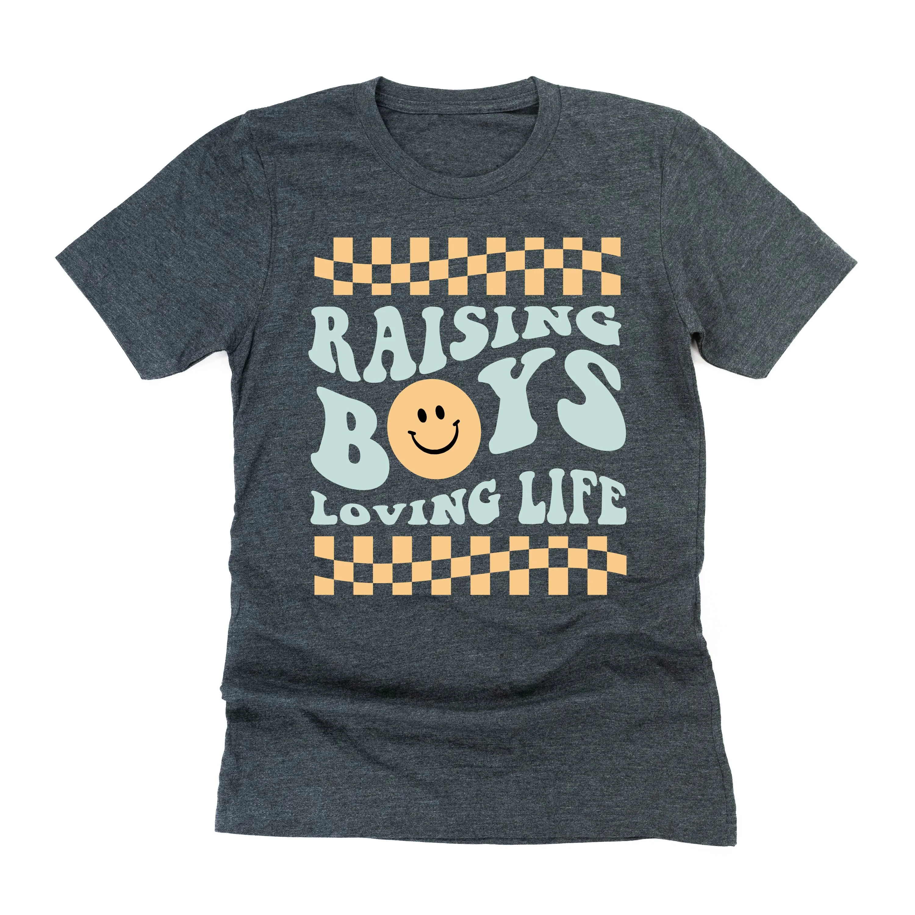 THE RETRO EDIT - Raising Boys Loving Life - Unisex Tee