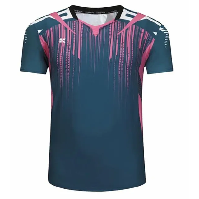 Women's Men's Sports Badminton wear shirts Table tennis game Shirts clothes Exercise Tennis Volleyball Handball Shirts