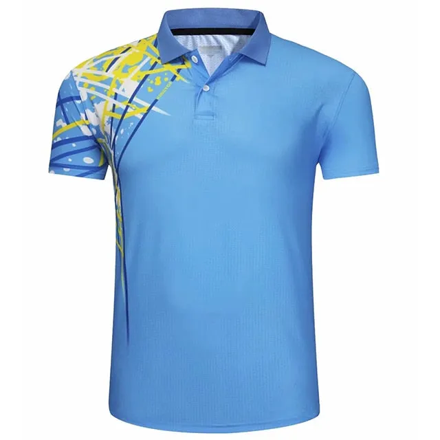 Women's Men's Sports Badminton wear shirts Table tennis game Shirts clothes Exercise Tennis Volleyball Handball Shirts