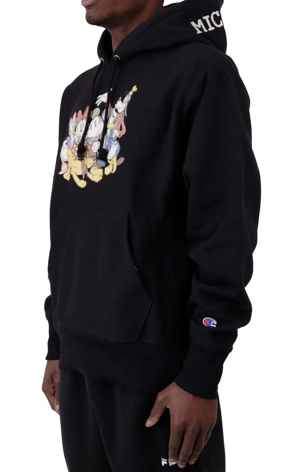 x Disney Mickey & Friends Pullover Hoodie - Black